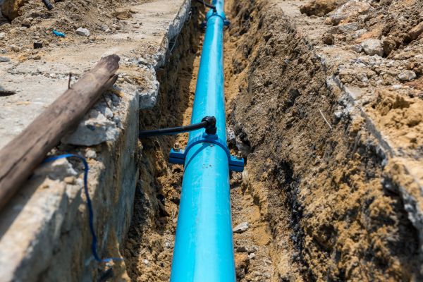Water Main Installation in Bloomfield Hills