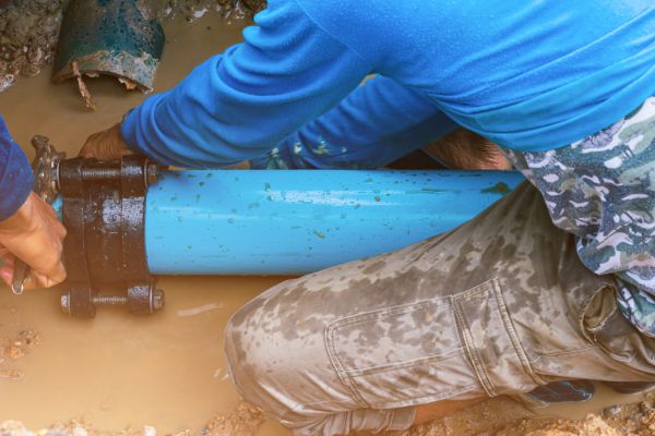 Underground Water Line Repair in Bloomfield Hills