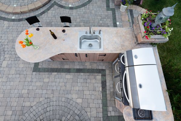 Outdoor Sink Installation in Bloomfield Hills